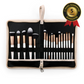 GLAMSTROKES BRUSH SET 17 PCS – ROSE GOLD with Face Sheet Mask