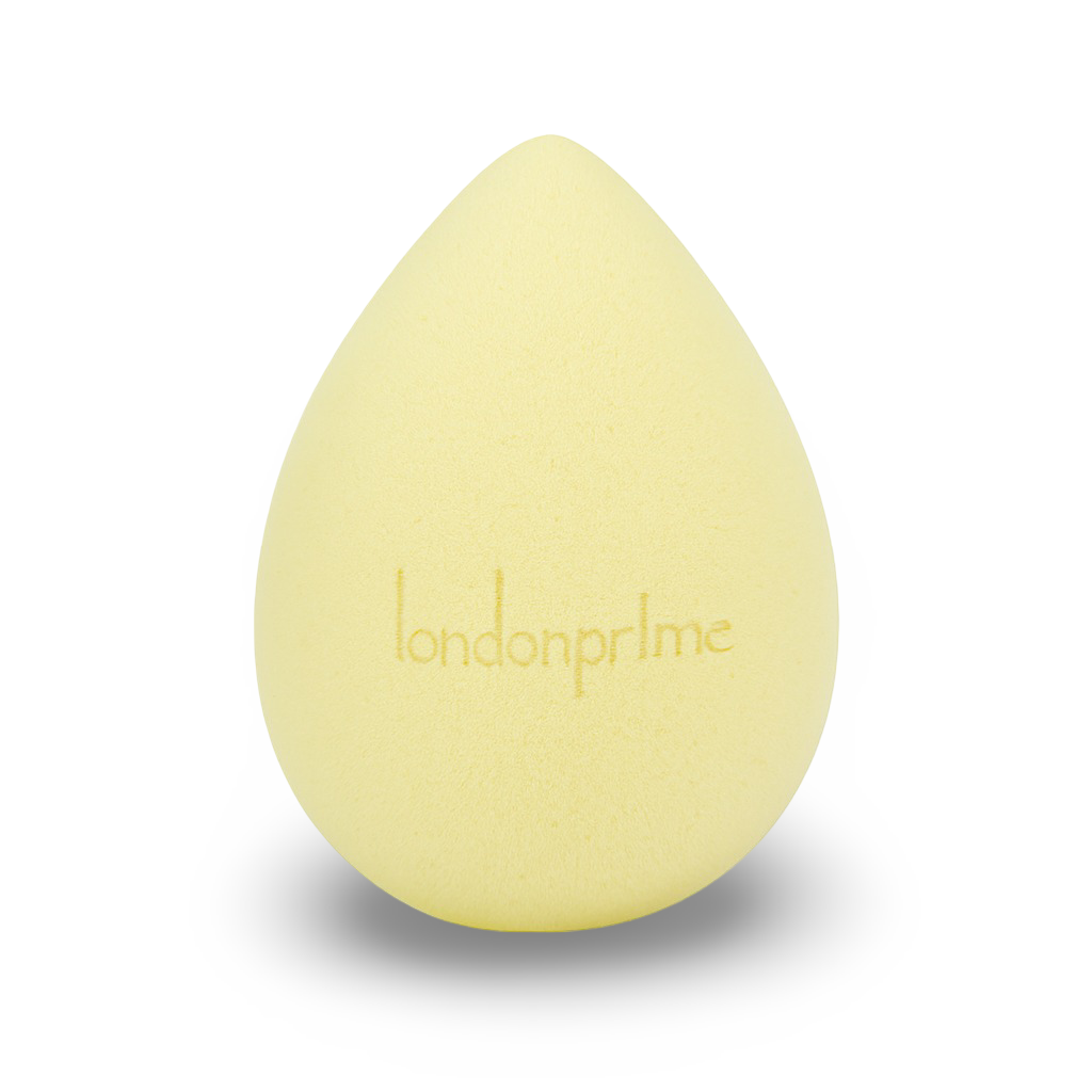 LONDON PRIME Microfiber Velvet Sponge - Lemon Yellow
