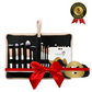 GLAMSTROKES BRUSH SET 17 PCS – ROSE GOLD with Face Sheet Mask