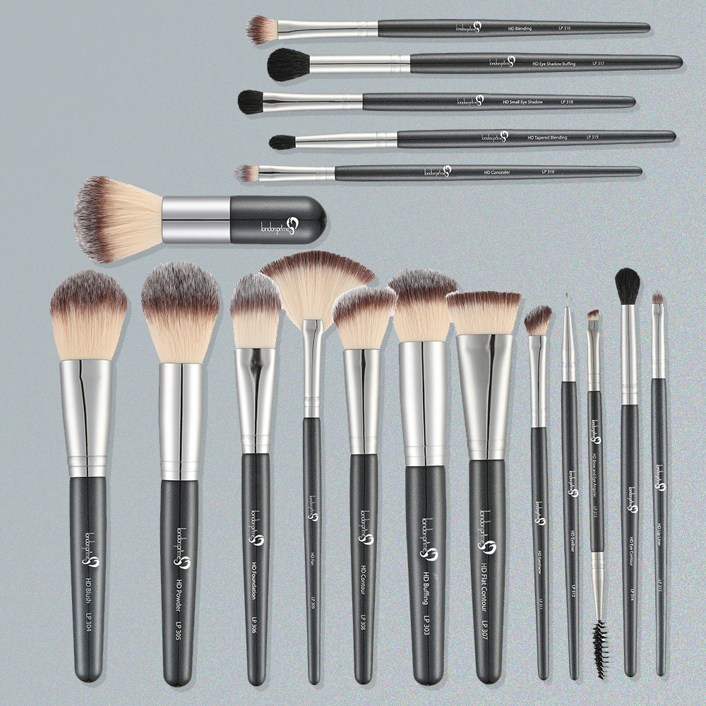 18 Pcs Makeup Brush Set - London Prime 