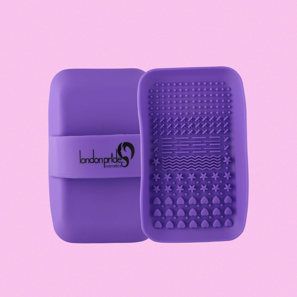 Best Purple Silicone Makeup Brush Cleaner - London Prime