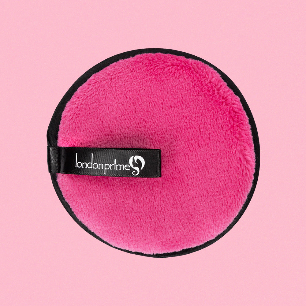 Best Reusable Hibiscus Red Makeup Remover Pad Pro - London Prime
