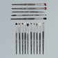 London Prime HD Pro Eye Essential Brush Set 15Pcs - London Prime 