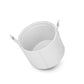 White Cylinder Shaped Brush Holder - London Prime