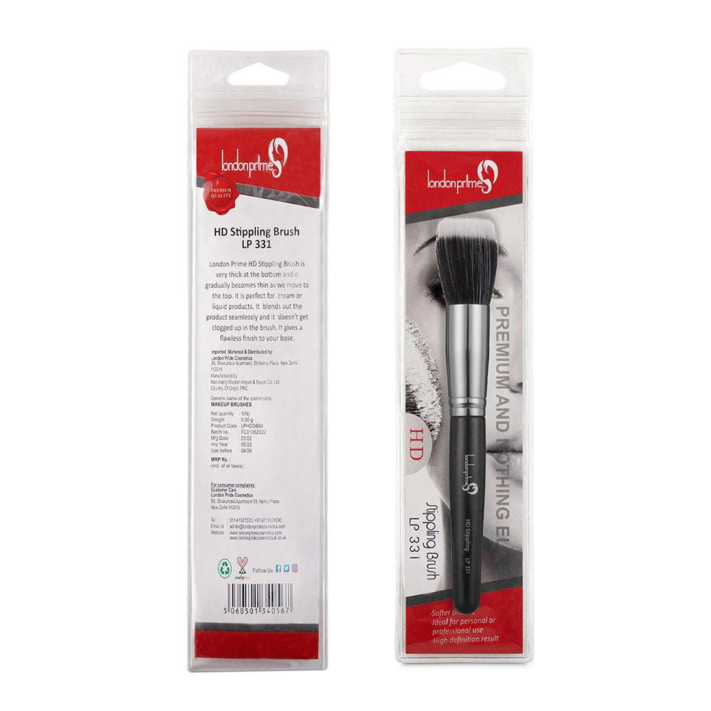 HD Stippling Foundation Brush - London Prime