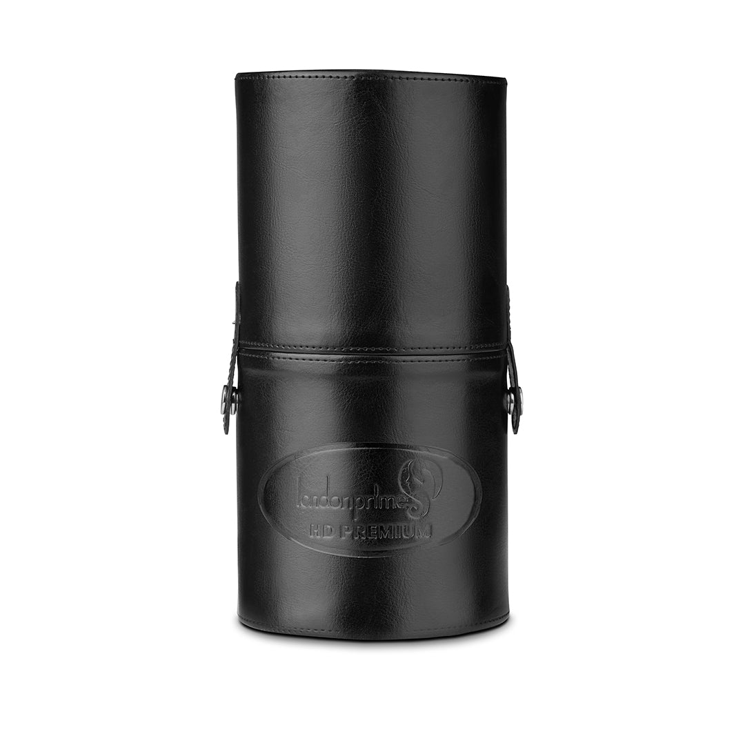 Cosmetics  Brush Holder Cylinder Shaped Black ( Medium - 5inches )