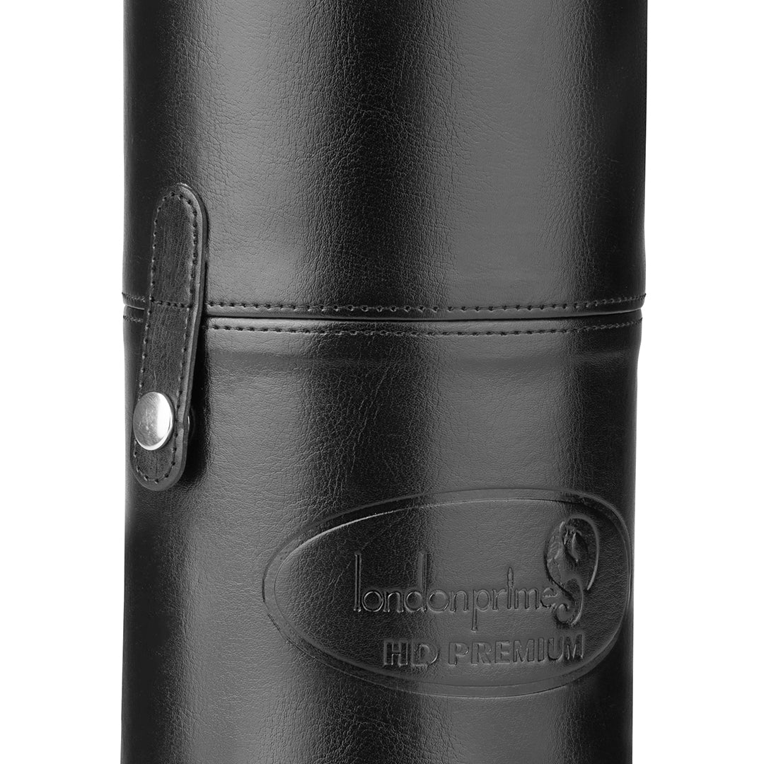 Cosmetics  Brush Holder Cylinder Shaped Black ( Medium - 5inches )